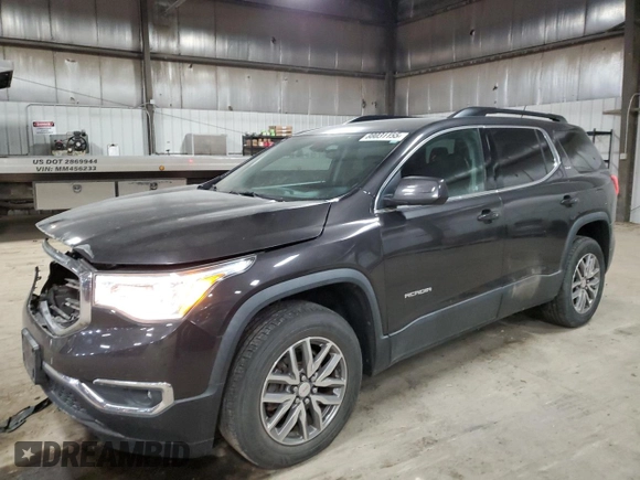 2017 GMC Acadia SLE z VIN 1GKKNLLS9HZ260045, wystawiony jako Copart lot #88031155 z przebiegiem 53 950 mil mil oraz Szkoda całkowita • Salvage title. Historia ofert i sprzedaży dostępna na DreamBid. Obrazek 1.