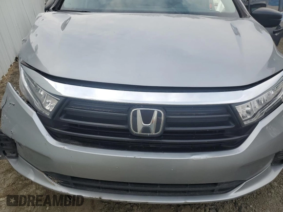 2021 Honda Odyssey LX с VIN 5FNRL6H27MB004951, выставлен на аукционе Copart как лот 65111854 с пробегом Не указан миль и На запчасти • Non repairable. История ставок и продаж доступна на DreamBid. Изображение 12.