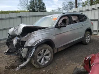 2018 Volkswagen Atlas SE z VIN 1V2KR2CA0JC571839, wystawiony jako Copart lot #56370465 z przebiegiem Nie podano mil oraz Szkoda całkowita • Salvage title. Historia ofert i sprzedaży dostępna na DreamBid. Obrazek 1.