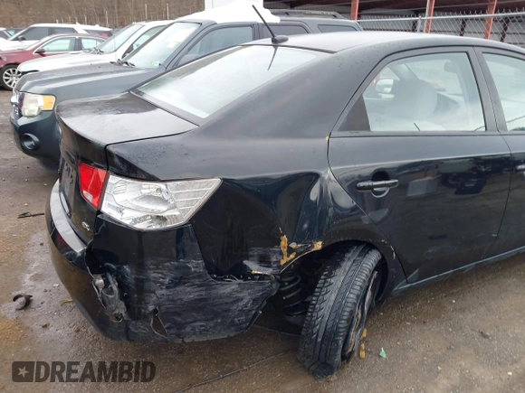 2012 Kia Forte EX with VIN KNAFU4A20C5603766, listed as a IAAI auction lot 41655214 with 127,402 mi miles. Bid and sale history available at carsss.com. Image 6.
