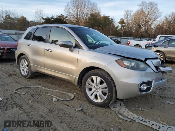 2010 Acura RDX with VIN 5J8TB1H27AA007933, listed as a Copart auction lot 42808505 with 100,903 mi miles and Salvage Title. Bid and sale history available at carsss.com. Image 4.