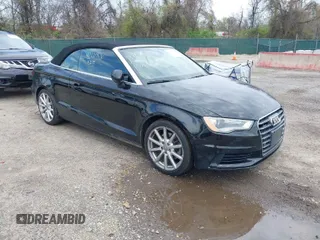 2016 Audi A3 2.0T Premium Plus with VIN WAU38LFF7G1008620, listed as a IAAI auction lot 42031906 with 109,179 mi miles. Bid and sale history available at carsss.com. Image 1.