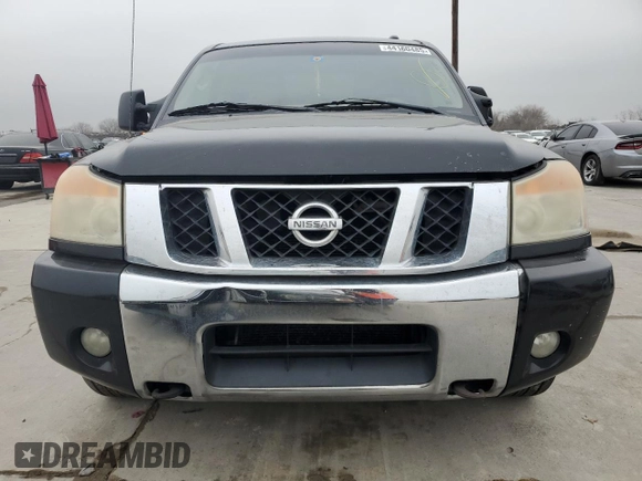 2010 Nissan Titan SE with VIN 1N6BA0ED7AN314912, listed as a Copart auction lot 44160485 with 382,943 mi miles and Salvage Title. Bid and sale history available at carsss.com. Image 5.
