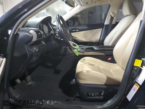 2015 Lexus IS 350 with VIN JTHBE1D23F5019809, listed as a Copart auction lot 83851034 with 109,250 mi miles and Salvage title. Bid and sale history available at DreamBid. Image 7.