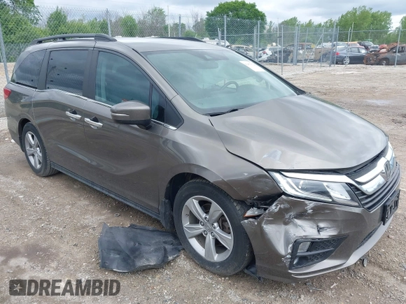 2018 Honda Odyssey EX с VIN 5FNRL6H54JB089351, выставлен на аукционе IAAI как лот 42457632 с пробегом 83 333 миль миль и . История ставок и продаж доступна на DreamBid. Изображение 1.