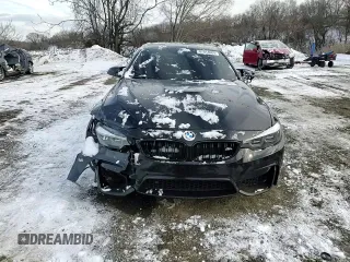2018 BMW M4 with VIN WBS4Y9C51JAA92457, listed as a Copart auction lot 87014004 with 83,423 mi miles and Salvage Title. Bid and sale history available at carsss.com. Image 11.