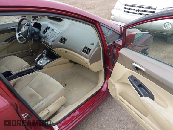 2008 Honda Civic LX with VIN 1HGFA16518L073809, listed as a IAAI auction lot 42176176 with 193,114 mi miles and . Bid and sale history available at DreamBid. Image 5.