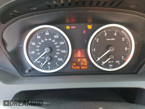 2005 BMW 6 Series 645Ci with VIN WBAEH73485B192332, listed as a Copart auction lot 76946314 with 176,744 mi miles and Clean Title. Bid and sale history available at DreamBid. Image 9.
