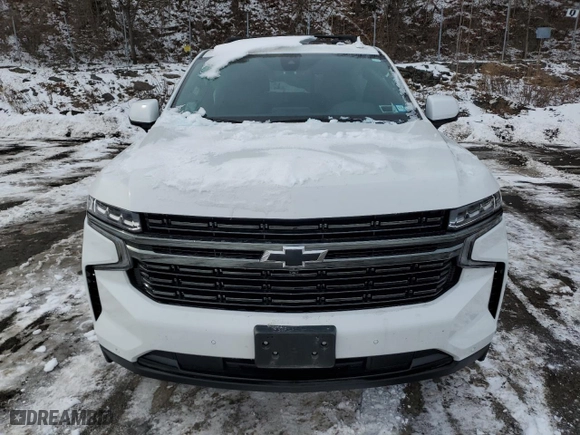 2021 Chevrolet Tahoe RST with VIN 1GNSKRKD7MR311702, listed as a Copart auction lot 44184065 with 47,584 mi miles and Salvage Title. Bid and sale history available at carsss.com. Image 5.