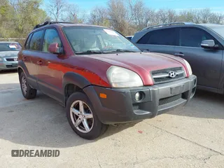 2006 Hyundai Tucson GLS with VIN KM8JN12D16U453097, listed as a IAAI auction lot 41819035 with 237,312 mi miles. Bid and sale history available at carsss.com. Image 1.