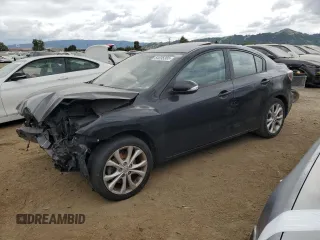2010 Mazda 3 S Grand Touring with VIN JM1BL1S66A1175789, listed as a Copart auction lot 54695365 with 233,087 mi miles and Salvage Title. Bid and sale history available at DreamBid. Image 1.