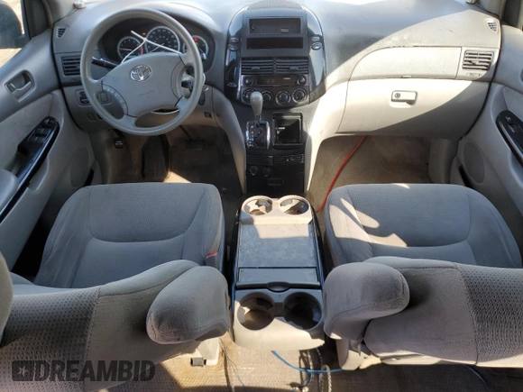 2005 Toyota Sienna CE with VIN 5TDZA23C45S340701, listed as a Copart auction lot 48179605 with 213,472 mi miles and Salvage Title. Bid and sale history available at DreamBid. Image 8.