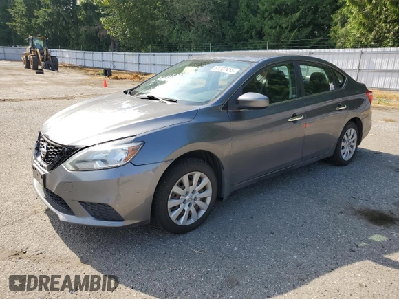 2017 Nissan Sentra S with VIN 3N1AB7AP8HL635486, listed as a Copart auction lot 61237455 with 82,332 mi miles and Salvage title. Bid and sale history available at DreamBid. Image 1.