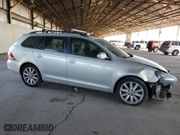 2010 Volkswagen Jetta SportWagen TDI with VIN 3VWTL7AJ0AM669448, listed as a Copart auction lot 69058774 with 314,862 mi miles and Salvage Title. Bid and sale history available at carsss.com. Image 4.