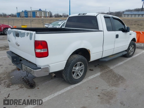 2006 Ford F-150 XLT with VIN 1FTPX14556KB81938, listed as a IAAI auction lot 41651212 with 0 mi miles. Bid and sale history available at carsss.com. Image 4.