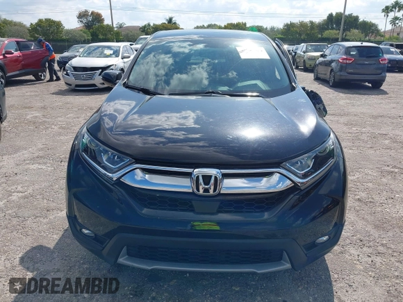 2017 Honda CR-V EX-L with VIN 7FARW1H80HE004721, listed as a IAAI auction lot 42063324 with 33,226 mi miles. Bid and sale history available at carsss.com. Image 12.