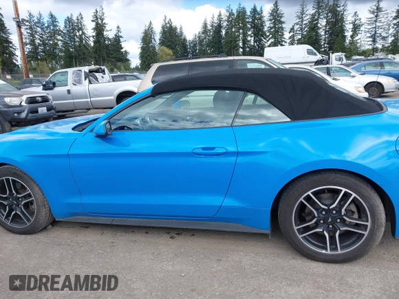 2022 Ford Mustang EcoBoost with VIN 1FATP8UH3N5124691, listed as a IAAI auction lot 42073596 with 40,612 mi miles. Bid and sale history available at carsss.com. Image 15.