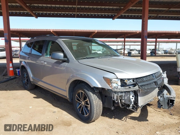 2017 Dodge Journey SE with VIN 3C4PDCABXHT586922, listed as a IAAI auction lot 41711047 with 114,118 mi miles and . Bid and sale history available at DreamBid. Image 1.