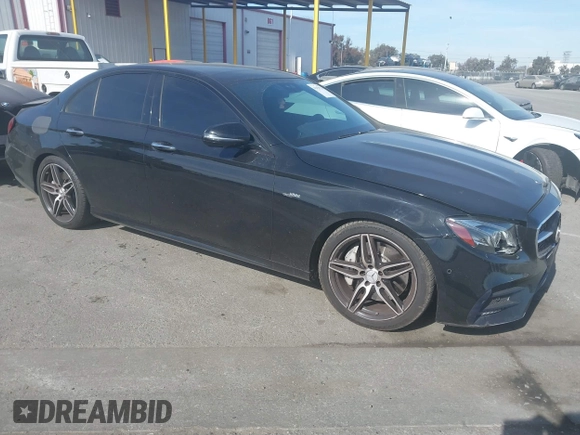 2020 Mercedes-Benz E AMG E 53 with VIN WDDZF6BB9LA756907, listed as a IAAI auction lot 41425723 with 66,327 mi miles. Bid and sale history available at carsss.com. Image 1.