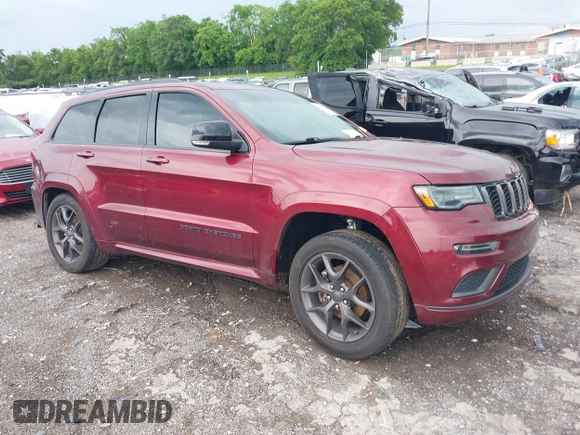 2020 Jeep Grand Cherokee Limited X z VIN 1C4RJFBG2LC135498, wystawiony jako IAAI lot #42307746 z przebiegiem 88 352 mil mil oraz . Historia ofert i sprzedaży dostępna na DreamBid. Obrazek 1.