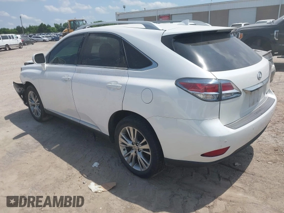 2014 Lexus RX 350 with VIN 2T2BK1BA1EC250418, listed as a IAAI auction lot 42343669 with 175,202 mi miles and . Bid and sale history available at DreamBid. Image 3.