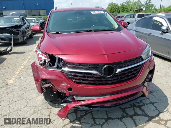 2021 Buick Encore GX Select with VIN KL4MMESL5MB112601, listed as a Copart auction lot 59312745 with 36,823 mi miles and Non repairable. Bid and sale history available at DreamBid. Image 14.