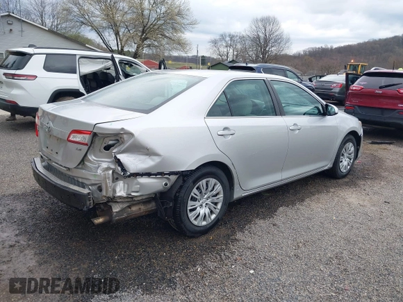 2012 Toyota Camry L with VIN 4T1BF1FK3CU589236, listed as a IAAI auction lot 41947474 with 143,421 mi miles. Bid and sale history available at carsss.com. Image 4.