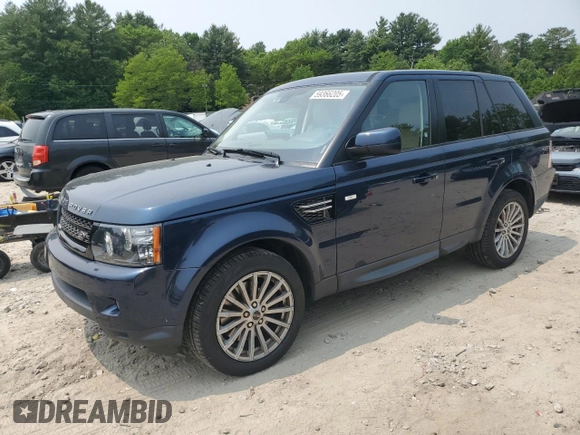 2013 Land Rover Range Rover Sport HSE with VIN SALSF2D42DA769656, listed as a Copart auction lot 59366205 with 75,323 mi miles and Clean title. Bid and sale history available at DreamBid. Image 1.