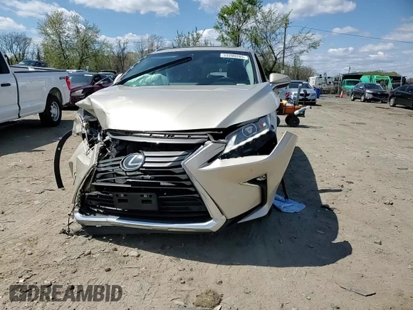2016 Lexus RX 350 F Sport with VIN 2T2BZMCA3GC022760, listed as a Copart auction lot 53200285 with 83,899 mi miles and Salvage Title. Bid and sale history available at carsss.com. Image 12.