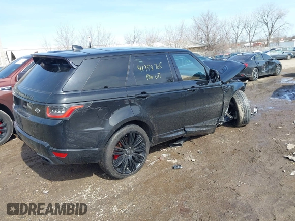2018 Land Rover Range Rover Sport with VIN SALWR2RE2JA800328, listed as a IAAI auction lot 41758705 with 91,272 mi miles and . Bid and sale history available at DreamBid. Image 4.