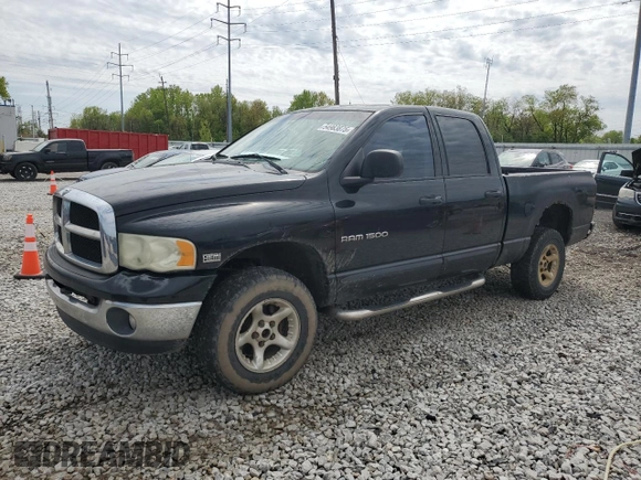 2004 Dodge 1500 SLT with VIN 1D7HU18D24S552040, listed as a Copart auction lot 54983875 with 233,501 mi miles and Clean Title. Bid and sale history available at DreamBid. Image 1.