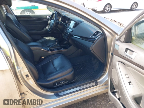 2014 Kia Cadenza Premium with VIN KNALN4D79E5141721, listed as a IAAI auction lot 41749662 with Not Provided miles. Bid and sale history available at carsss.com. Image 5.