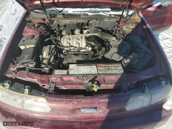 1993 Ford Taurus GL with VIN 1FALP52U2PG147367, listed as a Copart auction lot 42258795 with 68,209 mi miles and Clean Title. Bid and sale history available at carsss.com. Image 11.
