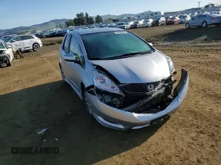 2013 Honda Fit Sport with VIN JHMGE8H5XDC026817, listed as a Copart auction lot 49682795 with 129,618 mi miles and Salvage Title. Bid and sale history available at carsss.com. Image 11.