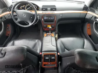 2001 Mercedes-Benz S 320/430/500 with VIN WDBNG70J71A145842, listed as a Copart auction lot 51187665 with 189,557 mi miles and Clean Title. Bid and sale history available at DreamBid. Image 8.