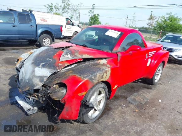 2003 Chevrolet SSR LS with VIN 1GCES14P33B100714, listed as a IAAI auction lot 42093621 with Not Provided miles and . Bid and sale history available at DreamBid. Image 2.