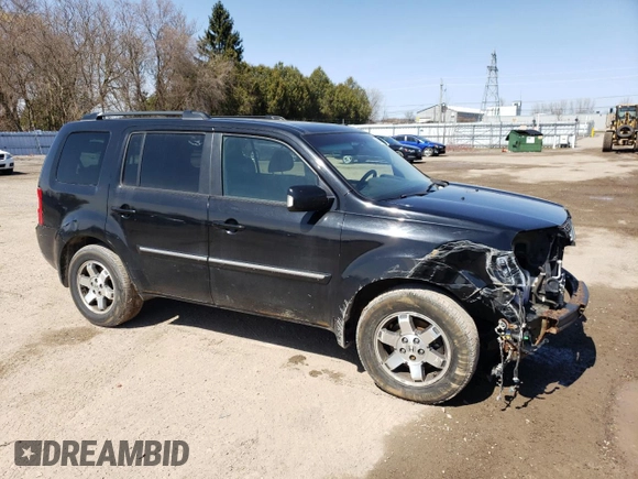2009 Honda Pilot Touring with VIN 5FNYF48969B503347, listed as a Copart auction lot 50956035 with 196,686 mi miles and Clean Title. Bid and sale history available at carsss.com. Image 4.