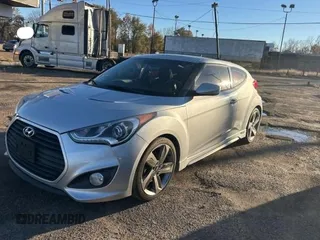 2013 Hyundai Veloster Turbo with VIN KMHTC6AE7DU115884, listed as a Copart auction lot 84959054 with 152,133 mi miles and Clean title. Bid and sale history available at DreamBid. Image 2.