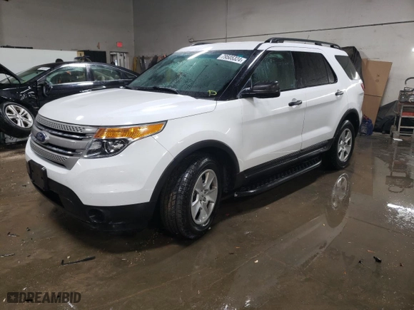 2013 Ford Explorer with VIN 1FM5K7B83DGC24786, listed as a Copart auction lot 79505324 with 130,895 mi miles and Salvage Title. Bid and sale history available at carsss.com. Image 1.