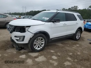 2016 Ford Explorer XLT with VIN 1FM5K7D86GGC54625, listed as a Copart auction lot 53947785 with 338,551 mi miles and Salvage Title. Bid and sale history available at DreamBid. Image 1.
