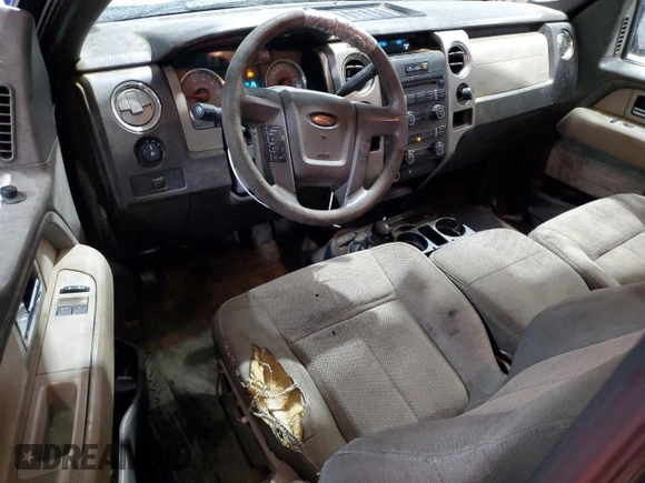 2010 Ford F-150 XL with VIN 1FTMF1EW5AKE43527, listed as a Copart auction lot 82496144 with 144,233 mi miles and Clean Title. Bid and sale history available at DreamBid. Image 8.