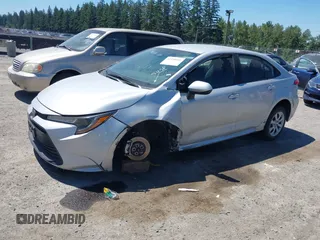 2024 Toyota Corolla LE with VIN 5YFB4MDE5RP142423, listed as a IAAI auction lot 42720521 with 25,169 mi miles and . Bid and sale history available at DreamBid. Image 2.
