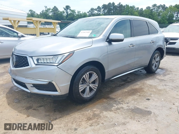 2020 Acura MDX with VIN 5J8YD4H3XLL003859, listed as a IAAI auction lot 42502948 with 66,839 mi miles and . Bid and sale history available at DreamBid. Image 17.