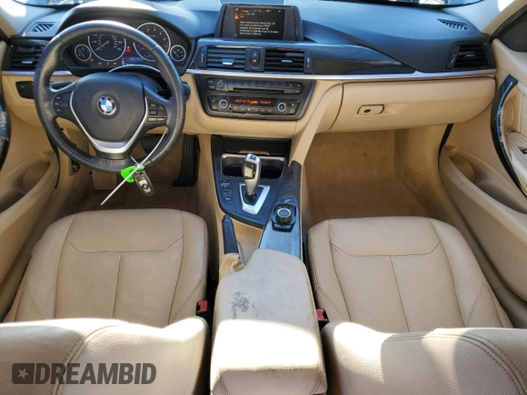 2015 BMW 3 Series 328i with VIN WBA3C1C59FK124747, listed as a Copart auction lot 45480145 with 130,251 mi miles and Salvage Title. Bid and sale history available at carsss.com. Image 8.