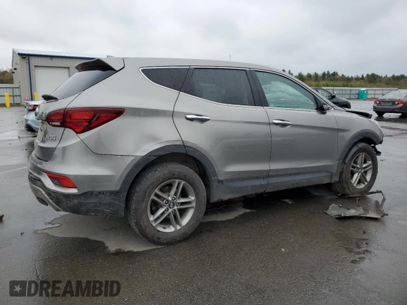 2017 Hyundai Santa Fe 2.4L z VIN 5NMZTDLB1HH036584, wystawiony jako Copart lot #56033815 z przebiegiem 56 003 mil mil oraz Szkoda całkowita • Salvage title. Historia ofert i sprzedaży dostępna na DreamBid. Obrazek 3.