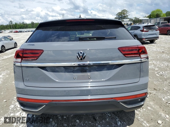 2021 Volkswagen Atlas SE with VIN 1V2JC2CA6MC227031, listed as a Copart auction lot 56779895 with 36,179 mi miles and Salvage title. Bid and sale history available at DreamBid. Image 6.