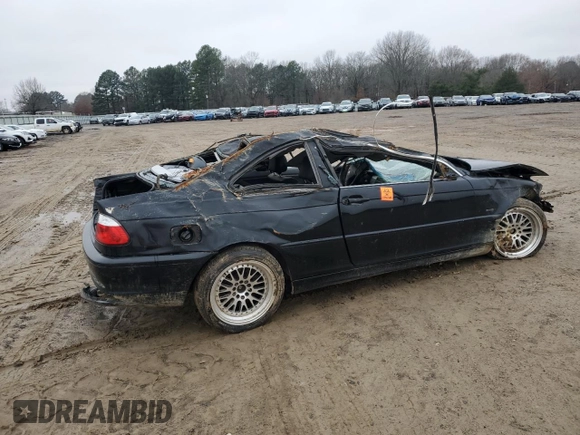 2000 BMW 3 Series 323Ci with VIN WBABM3341YJN64191, listed as a Copart auction lot 84349944 with Not Provided miles and Salvage Title. Bid and sale history available at DreamBid. Image 3.