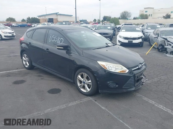 2013 Ford Focus SE with VIN 1FADP3K2XDL296376, listed as a IAAI auction lot 41885580 with 89,615 mi miles. Bid and sale history available at carsss.com. Image 1.
