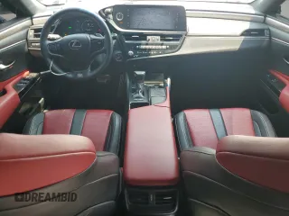 2022 Lexus ES 300h F Sport with VIN 58AGA1C16NU023275, listed as a Copart auction lot 59368385 with 56,719 mi miles and Salvage title. Bid and sale history available at DreamBid. Image 8.