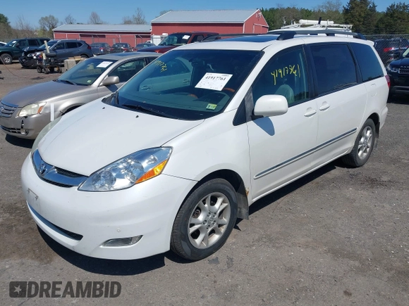 2006 Toyota Sienna XLE with VIN 5TDZA22C66S459319, listed as a IAAI auction lot 41917761 with 189,589 mi miles. Bid and sale history available at carsss.com. Image 2.